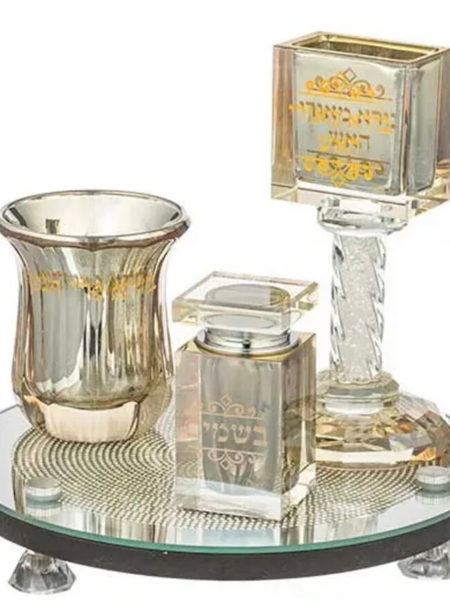 סט הבדלה קריסטל